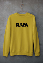 Load image into Gallery viewer, Rafael Nadal (RAFA) Unisex Sweatshirt for Men/Women-Mustard Yellow-Ektarfa.online