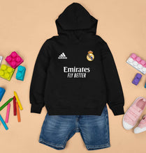 Load image into Gallery viewer, Real Madrid 2021-22 Kids Hoodie for Boy/Girl-Black-Ektarfa.online