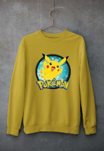 Load image into Gallery viewer, Pokémon Unisex Sweatshirt for Men/Women-Mustard yellow-Ektarfa.online