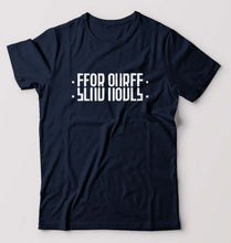 Load image into Gallery viewer, FFOR OIIRFF (Send Nudes) T-Shirt for Men-Navy Blue-Ektarfa.online