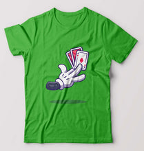 Load image into Gallery viewer, Poker T-Shirt for Men-flag green-Ektarfa.online
