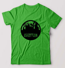 Load image into Gallery viewer, Led Zeppelin T-Shirt for Men-flag green-Ektarfa.online