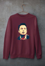 Load image into Gallery viewer, Elon Musk Unisex Sweatshirt for Men/Women-Maroon-Ektarfa.online