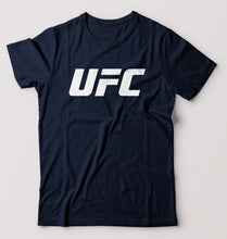 Load image into Gallery viewer, UFC T-Shirt for Men-Navy Blue-Ektarfa.online