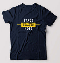 Load image into Gallery viewer, Share Market(Stock Market) T-Shirt for Men-Navy Blue-Ektarfa.online