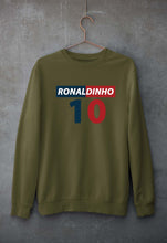 Load image into Gallery viewer, Ronaldinho Unisex Sweatshirt for Men/Women-Olive Green-Ektarfa.online