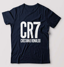Load image into Gallery viewer, Cristiano Ronaldo CR7 T-Shirt for Men-Navy Blue-Ektarfa.online