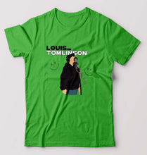 Load image into Gallery viewer, Louis Tomlinson T-Shirt for Men-flag green-Ektarfa.online