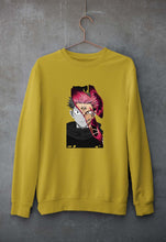 Load image into Gallery viewer, Sukuna Anime Unisex Sweatshirt for Men/Women-Mustard Yellow-Ektarfa.online