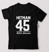 Load image into Gallery viewer, Rohit Sharma T-Shirt for Men-Black-Ektarfa.online