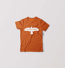 Load image into Gallery viewer, GOT Game Of Thrones Winter Is Here Kids T-Shirt for Boy/Girl-Orange-Ektarfa.online