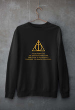 Load image into Gallery viewer, Harry Potter Unisex Sweatshirt for Men/Women-Black-Ektarfa.online