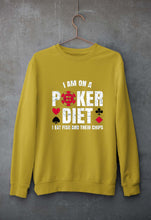 Load image into Gallery viewer, Poker Unisex Sweatshirt for Men/Women-Mustard Yellow-Ektarfa.online