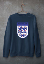 Load image into Gallery viewer, England Football Unisex Sweatshirt for Men/Women-Navy Blue-Ektarfa.online