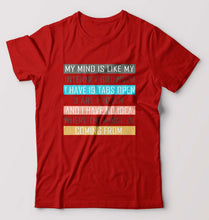Load image into Gallery viewer, Internet T-Shirt for Men-Red-Ektarfa.online