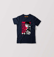 Load image into Gallery viewer, Demon Slayer Kids T-Shirt for Boy/Girl-Navy Blue-Ektarfa.online