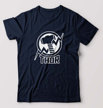Load image into Gallery viewer, Thor Superhero T-Shirt for Men-Navy Blue-Ektarfa.online