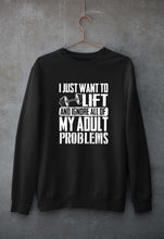 Load image into Gallery viewer, Gym Unisex Sweatshirt for Men/Women-Black-Ektarfa.online