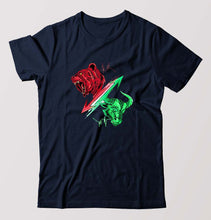 Load image into Gallery viewer, Share Market(Stock Market) T-Shirt for Men-Navy Blue-Ektarfa.online