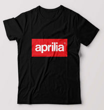 Load image into Gallery viewer, Aprilia T-Shirt for Men-Black-Ektarfa.online