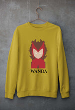 Load image into Gallery viewer, Wanda Unisex Sweatshirt for Men/Women-Mustard Yellow-Ektarfa.online