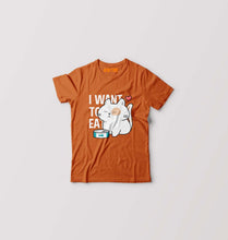 Load image into Gallery viewer, Cat Kids T-Shirt for Boy/Girl-Orange-Ektarfa.online