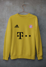 Load image into Gallery viewer, FC Bayern Munich 2021-22 Unisex Sweatshirt for Men/Women-Mustard Yellow-Ektarfa.online