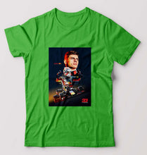 Load image into Gallery viewer, Max Verstappen T-Shirt for Men-flag green-Ektarfa.online