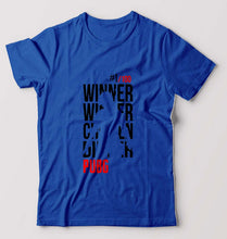 Load image into Gallery viewer, PUBG Winner Winner Chicken Dinner T-Shirt for Men-Royal Blue-Ektarfa.online