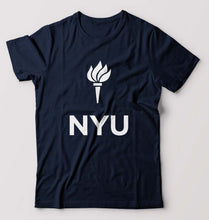 Load image into Gallery viewer, New York University T-Shirt for Men-Navy Blue-Ektarfa.online