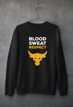 Load image into Gallery viewer, Blood Sweat Respect Gym Unisex Sweatshirt for Men/Women-Black-Ektarfa.online