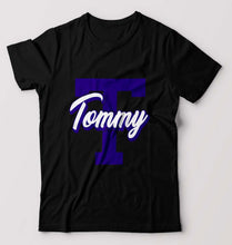 Load image into Gallery viewer, Varsity Tommy T-Shirt for Men-Black-Ektarfa.online