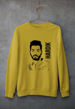 Load image into Gallery viewer, Hardik Pandya Unisex Sweatshirt for Men/Women-Mustard Yellow-Ektarfa.online