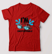 Load image into Gallery viewer, Swimming T-Shirt for Men-Red-Ektarfa.online