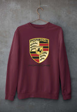 Load image into Gallery viewer, Porsche Logo Unisex Sweatshirt for Men/Women-Maroon-Ektarfa.online