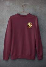 Load image into Gallery viewer, Porsche Pocket Logo Unisex Sweatshirt for Men/Women-Maroon-Ektarfa.online