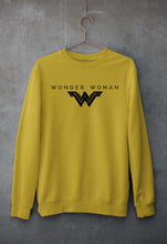 Load image into Gallery viewer, Wonder Woman Superhero Unisex Sweatshirt for Men/Women-Mustard Yellow-Ektarfa.online