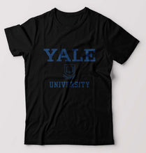 Load image into Gallery viewer, Yale University T-Shirt for Men-Black-Ektarfa.online