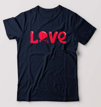 Load image into Gallery viewer, Love Table Tennis (TT) T-Shirt for Men-Navy Blue-Ektarfa.online