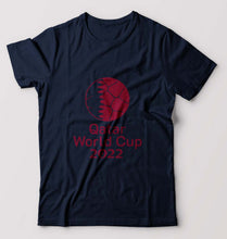 Load image into Gallery viewer, FIFA World Cup Qatar 2022 T-Shirt for Men-Navy Blue-Ektarfa.online