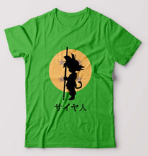 Load image into Gallery viewer, Dragon Ball Goku T-Shirt for Men-flag green-Ektarfa.online