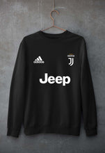 Load image into Gallery viewer, Juventus F.C. 2021-22 Unisex Sweatshirt for Men/Women-Black-Ektarfa.online