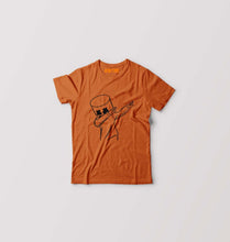 Load image into Gallery viewer, Dab Marshmello Kids T-Shirt for Boy/Girl-Orange-Ektarfa.online
