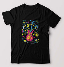 Load image into Gallery viewer, Psychedelic Music T-Shirt for Men-Black-Ektarfa.online