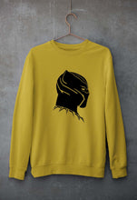 Load image into Gallery viewer, Black Panther Superhero Unisex Sweatshirt for Men/Women-Mustard Yellow-Ektarfa.online