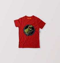 Load image into Gallery viewer, Angry T-Rex Gym Kids T-Shirt for Boy/Girl-Red-Ektarfa.online
