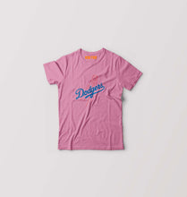 Load image into Gallery viewer, Los Angeles Dodgers Kids T-Shirt for Boy/Girl-Pink-Ektarfa.online
