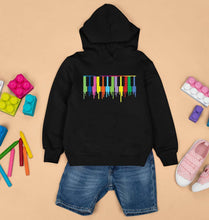 Load image into Gallery viewer, Piano Kids Hoodie for Boy/Girl-Black-Ektarfa.online