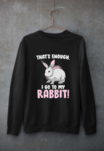 Load image into Gallery viewer, Rabbit Bunny Unisex Sweatshirt for Men/Women-Black-Ektarfa.online