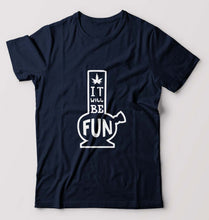 Load image into Gallery viewer, Bong T-Shirt for Men-Navy Blue-Ektarfa.online